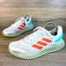Adidas Shoes | Adidas 4d Run 1.0 Running Shoes Dash Gray Signal Coral Fw1230 Mens 6.5 Euc! | Color: Green/White | Size: 6.5