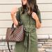 J. Crew Dresses | J. Crew Army Green Mercantile Utility Button Up Shirt Dress, Size 4 | Color: Green | Size: 4