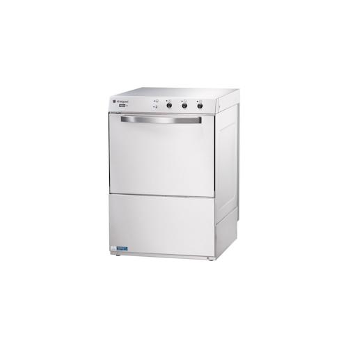 Gastro Geschirrspülmaschine mit Ablauf- Klarspülmittel- u Reinigungsdosierpumpe