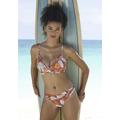 Bikini-Hose SUNSEEKER "Suva" Gr. 40, N-Gr, rot (rostrot bedruckt) Damen Badehosen Ocean Blue