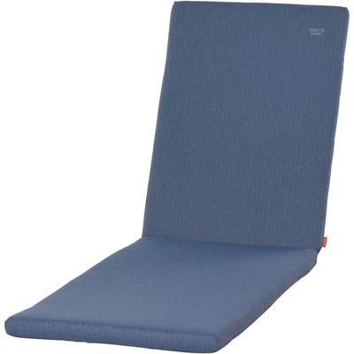 Liegenauflage SIENA GARDEN "ASTER, 200 cm", blau (hellblau), B:58cm H:6cm T:200cm, Polyester, Polsterauflagen, Dessin Fish Bone, 100% recyceltem Polyester, in verschiedenen Farben Image
