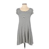 American Eagle Outfitters Casual Dress - A-Line: White Stripes Dresses - Women's Size X-Small