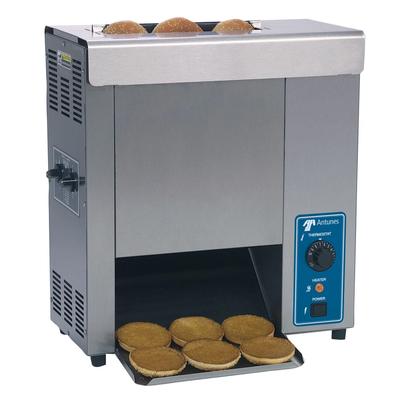 Antunes VCT-1000-9210702 Vertical Bun Toaster - 720 Slices/hr w/ 1 1/2" Product Opening, 208/240v, 10-sec. Pass-thru, 208-240V, Stainless Steel