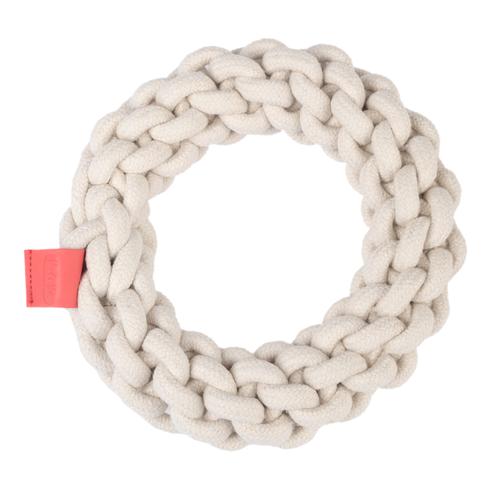TIAKI Hundespielzeug Rope Ring - Ø 18xH 4,5cm