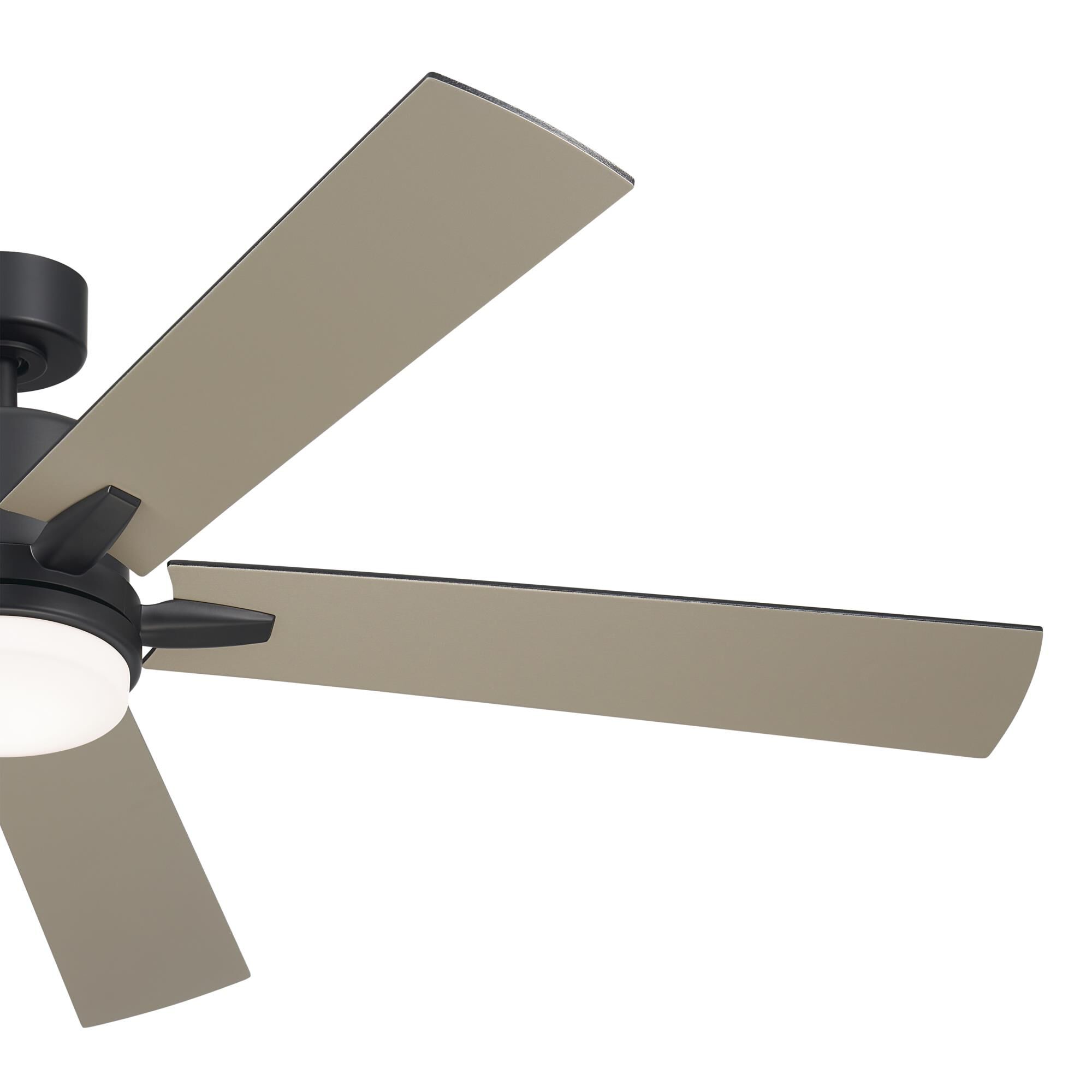 Kichler Lighting Lucian Elite Xl 60 Inch Ceiling Fan with Light Kit - 330060SBK