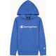 CHAMPION Kinder Kapuzensweat Hooded Sweatshirt, Größe M in Blau