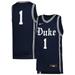 Youth Nike #1 Navy Duke Blue Devils Icon Replica Basketball Jersey