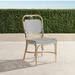 Set of 2 Pia Rattan Bistro Chair - White and Natural - Frontgate