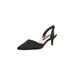 Women's Delight Pump by French Connection in Black Suede (Size 6 1/2 M)