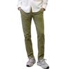 Chinohose MARC O'POLO, Herren, Gr. 33, Länge 32, grün (oliv), Web, Obermaterial: 98% Baumwolle, 2% Elasthan, unifarben, casual, normal lang, Hosen, im Regular-Fit