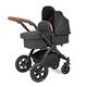 Ickle Bubba Stomp Luxe 2-in-1 Pushchair - Black/Charcoal Grey/Tan