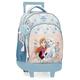 Disney Frozen Own your destiny Kompakter Rucksack 2 Rollen Blau 32x45x21 cm Polyester 30,24L