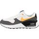 NIKE Air Max Systm Sneaker, White Laser Orange Iron Grey, 3 UK