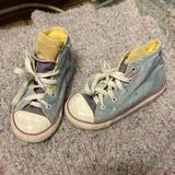 Converse Shoes | Converse Paint Splatter Ruffle Hi Top 10 Tulle | Color: Blue/Purple | Size: 10g