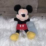 Disney Toys | Disney Plush Mickey Mouse Plush 9 Inch Disney Collection Toy Original | Color: Black/Red | Size: Plush