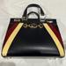 Gucci Bags | Gucci Small Stripe Zumi Double Handle Crossbody Satchel (Barely Worn/Like New) | Color: Blue | Size: Os