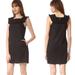 Madewell Dresses | Madewell Sundream Black Shift Mini Dress | Color: Black | Size: 2