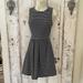 J. Crew Dresses | J. Crew Size Xxs Woman's Black White Striped Knit Sleeveless Pocketed Dress | Color: Black/White | Size: Xxs