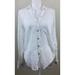 Anthropologie Tops | Holding Horses Anthropologie Women's Lace Inset Blouse Top Size Xs | Color: White | Size: Xs