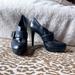 Jessica Simpson Shoes | Jessica Simpson Black Buckle 3in Closed Toe Heels | Color: Black/Silver | Size: 8.5