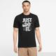 T-Shirt NIKE SPORTSWEAR "MEN'S T-SHIRT" Gr. M, schwarz (black) Herren Shirts Sport