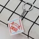 Porte-clés pendentif Anime Darling in the Franxx 02 ontariTwo code 002 porte-clés rouge SAFHorn