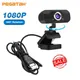 Webcam Full HD 2K caméra USB 360 P avec Microphone Rotation à 1080 ° pour ordinateur réunion