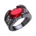 mnjin large saphire ring round red gemstone ring vintage ring diamond ring gift ring peacock shape peacock ring diamond ring big diamond ring c