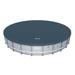 Bestway 18' Round PVC Pool Debris Cover for Steel ProTM Frame Pools (4 Pack) - 24.1