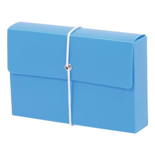 Gefüllte Karteibox – 125 x 75 mm Ocean-Blue, M und M, 12.5×7.5 cm