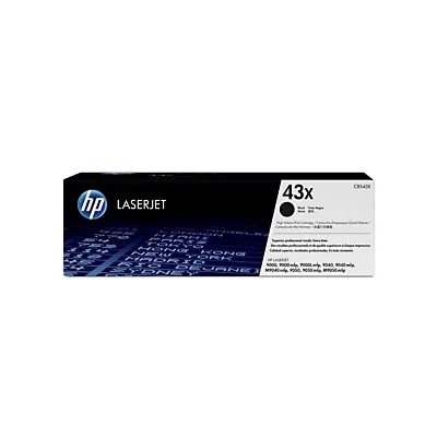 HP 43X Toner authentique grande capacité C8543X - Noir