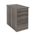 Caisson mélaminé NF Environnement hauteur bureau Cèdre - H.72 x L. 42 x P. 80 cm