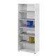 Meuble haut sans porte NF Environnement H.201 cm x L.80 cm - Blanc