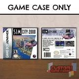 SimCity 2000 - (GBA) Game Boy Advance - Game Case with Cover