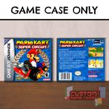 Mario Kart Super Circuit - (GBA) Game Boy Advance - Game Case with Cover