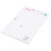 Frcolor A5 Paper Refill Binder Ring 6 College Filler Grid Lined Notebook Refillable Leaf Loose Inserts Planner Ruled