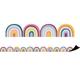 Teacher Created Resources Magnetic Border 1-1/2 x 24 Oh Happy Day Rainbows Pack Of 12 Pieces