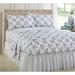 BedTite 200 Thread Count Pima Sheet Set 100% cotton/Pima Cotton/Flannel in Indigo | Queen | Wayfair BTS-HERTMF-LLC-QN