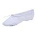 QIIBURR Canvas Ballet Shoes Kids Shoes Girls Girls Ballet Elastic Band Dance Shoes Canvas Gymnastics Flats Split Sole Shoes Girls Ballet Shoes