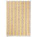 Casavani HandMade Custom Area rug Yoga Mat Yellow 4x12 Ft