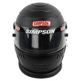 Simpson Racing 7707348 SA2020 Speedway Shark Racing Helmet 7-3/4 Matte Black