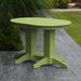 Red Barrel Studio® Nettie Plastic Dining Table Plastic in Green | 33 H x 60 W x 33 D in | Outdoor Dining | Wayfair 0099528165484AA6BBF7C665AED675EE
