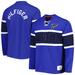 Men's Tommy Hilfiger Blue St. Louis Blues Walter Lace-Up Long Sleeve Top