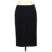 Express Casual Skirt: Black Solid Bottoms - Women's Size 4