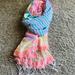 American Eagle Outfitters Accessories | American Eagle Spring Fringe Scarf | Color: Pink/Purple/Yellow | Size: Os