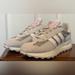 Adidas Shoes | Adidas Zebra Boost Low Running Shoes White Gray Pink Gw2179 Women’s Size 10 New | Color: Gray/Pink | Size: 10