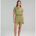 Lululemon Athletica Pants & Jumpsuits | Lightweight High-Neck Romper. Price Is Firm !!!!! | Color: Green | Size: 8