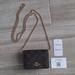 Coach Bags | Nwt Coach Signature Mini Wallet On Chain | Color: Black/Brown | Size: Os