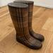 Burberry Shoes | Burberry Classic Nova Check Print Wellington Rubber Rain Boots Sz 37 Size 6.5 | Color: Brown/Tan | Size: 6.5