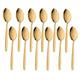 SUNGSENGEUR Economy Collection Stainless Steel Dessert Spoon Pack of 12, Sugar Spoon Ice Cream Spoon Stirring Spoon Tea Spoon Milkshake Spoon Set for Tableware Kitchen, Cafe or Bar (Gold)